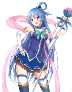 aqua-standing